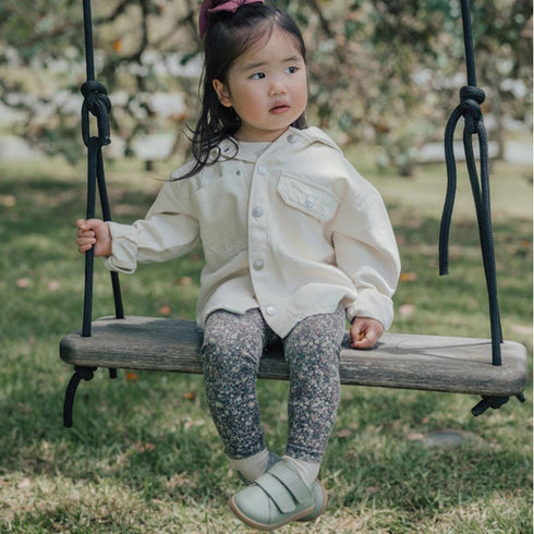 Pretty Brave Brooklyn First Walker Kicks Sage Green